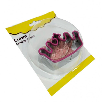 Выемка металлическая , Корона 9,5х5хh2,5см