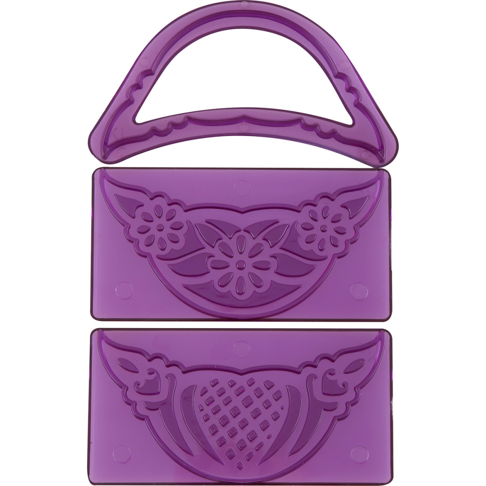 Набор оттисков рисунка, фигурный (3 шт., 11х5,5 см.)