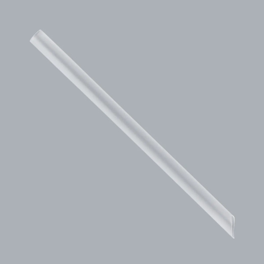 Трубочки для Бабл Ти (Bubble Tea) (прозрачная прямая со скосом 12х210мм 250шт)