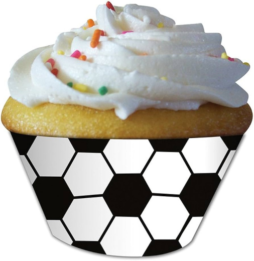 Soccer Cupcake Wrappers